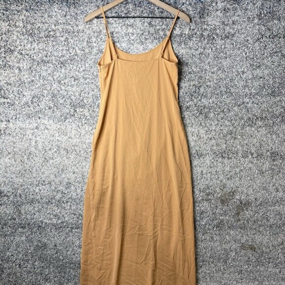 WAYF Dress Maxi Dress Side Crunch Orange Size 8 - Picture 2 of 11